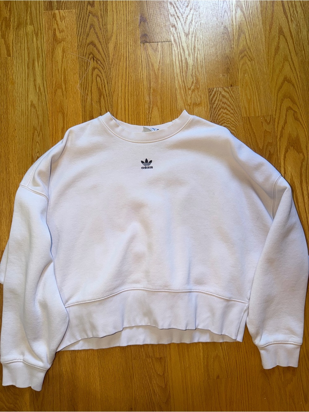 adidas Women’s cream Crewneck Sweatshirt